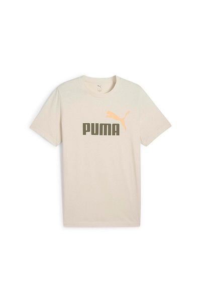 Puma Herren T-Shirt - ESS 2 Color No. 1 Logo Tee, Rundhals, Kurzarm, uni