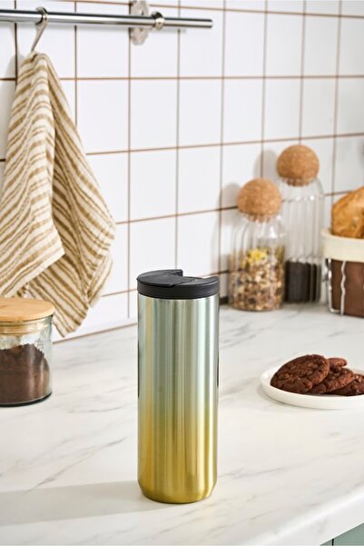 Karaca ترمس ستيل مانع للتسرب من جرين أنطون سعة 480 مل