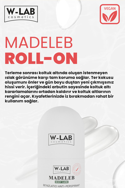 W-Lab Cosmetics Madeleb Roll On 5 Li Set