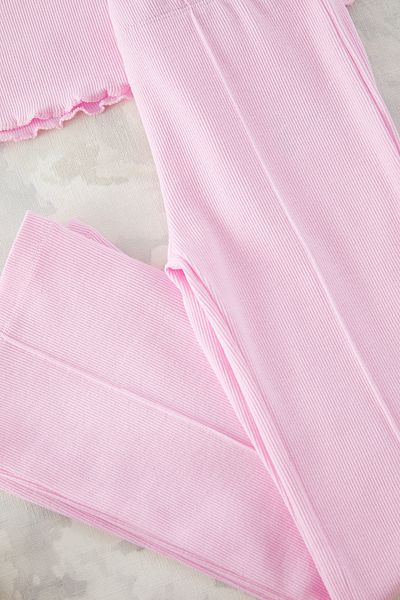 TRENDYOLKIDS Pink Girl T-Shirt Embroidered Cotton Tkdss25Au00021