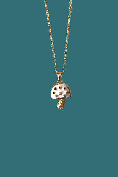 AurorAccessory قلادة فولينتا شوب من الفولاذ الملون بحجر الزركون 45 سم