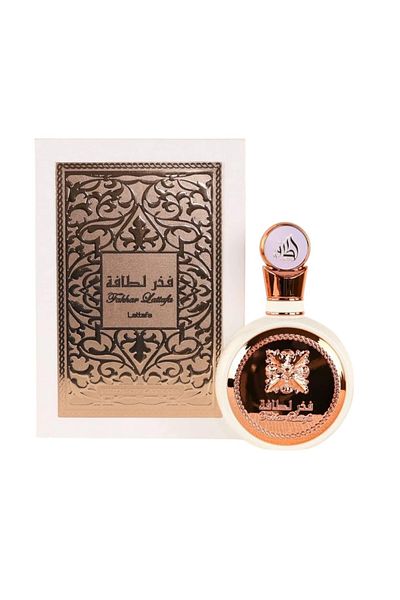 lattafa Fakhar for Women Eau de Parfum Spray, 3.4 Ounce