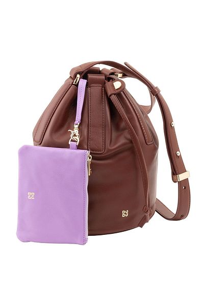 DUDU Filicudi Beuteltasche Leder 19 cm