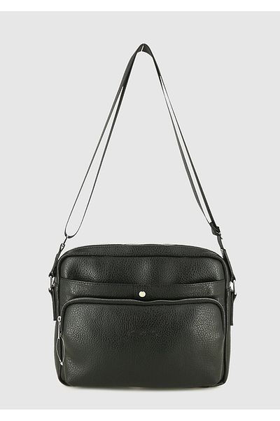 Pierre Cardin Men's Black Briefcase