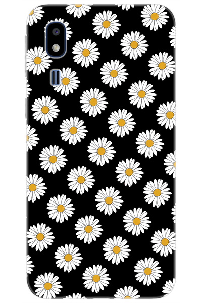 Ceppare Samsung Galaxy A2 Core (SM-A260F) Uyumlu Kılıf Desen Baskı Silikon Papatya Serisi STK:634 CP-yHgozen