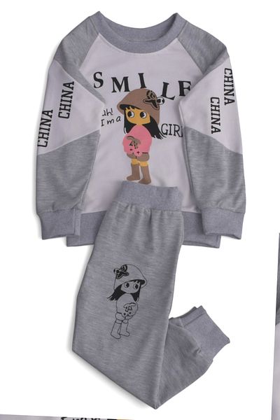 Lilo Co Girls' Cartoon Pajama Set