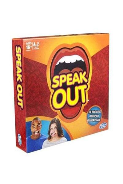 HALAMODO 10 Ridiculous Voice Mouthpiece Challenge Party Double-Sided Card Game For Kids
