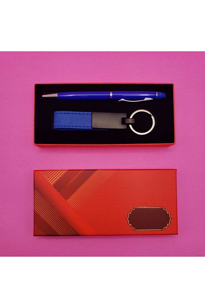 Skygo Blue Pen Keychain Set