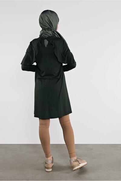 Alvina 41237 Model Flywheel Tunic - Collar Detail