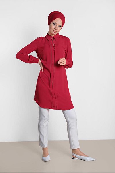 Alvina Tunic with Back Zipper 4863
