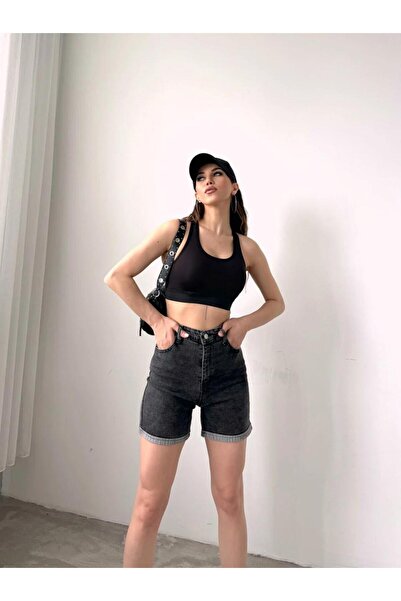 ALPACO Double Leg Jean Shorts