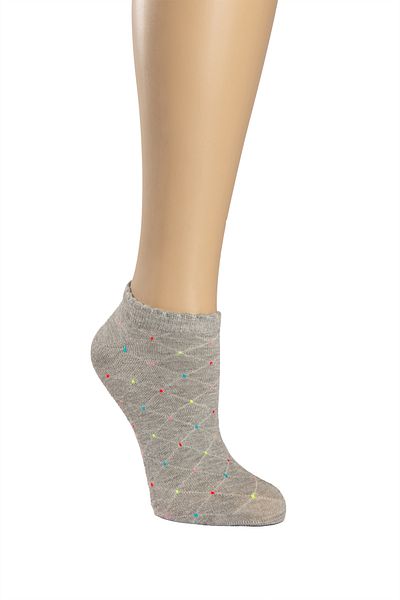 SUWEN Colorful Dots Booties Socks