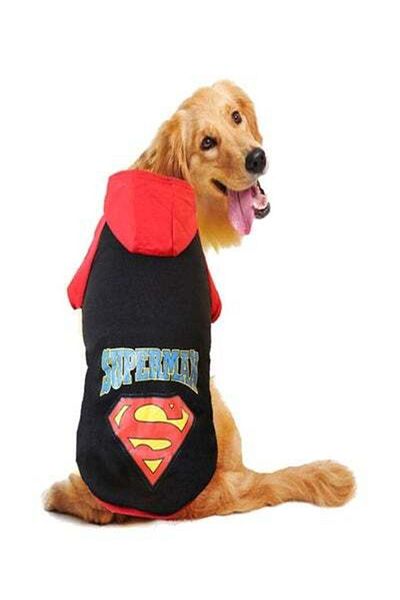 HALAMODO Autumn And Winter Pet Clothe Black/Red Fcentimeter