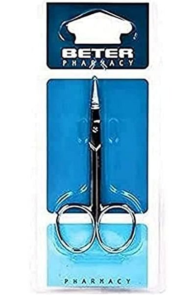 Beter Manicure Nails Curved Chrome Scissors