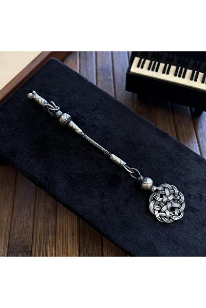 dergah tesbih Silver Braided Whip