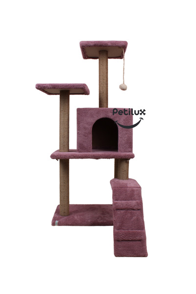 Petilux B-08 Kedi Tırmalama Kedi Evi Ve Kedi Oyun Evi