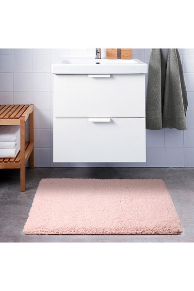 IKEA ALMTJ RN Bath Mat, Pale Pink, 60 x 90 cm