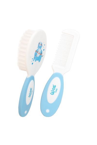 Wee Baby Brush Comb Set - Blue