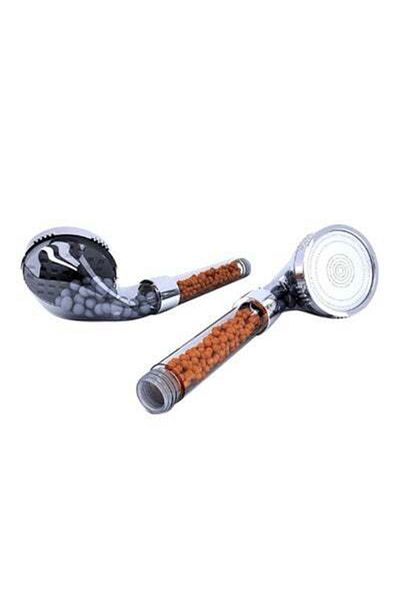 HALAMODO Filtered Hand Held Shower Head Silver 9.45x3x3cm