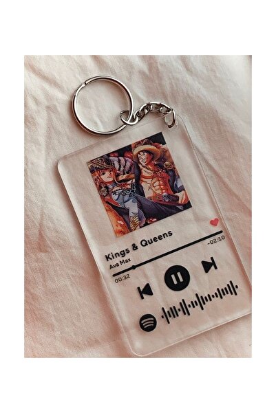 Arals Design Kişiye Özel Tasarlanan Spotify Hediye Anahtarlık 2 Adet
