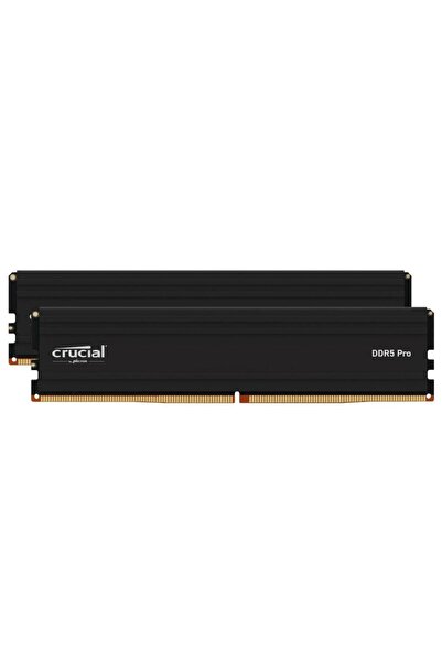 Crucial Memorie, Crucial, DDR5, 32GB, 5600 MHz, Dual channel, CL46, 1.1V, Negru
