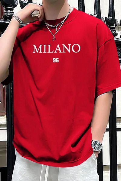 uyguntarz Férfi Milano nyomott nagyméretű póló