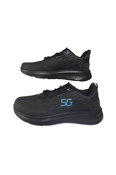 Sigma Sigma Black Knitwear Casual Sports Shoes