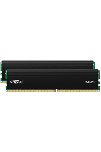 Crucial Memorii Crucial Pro Black 64GB(2x32GB), DDR4-3200Mhz, CL22, Dual Channel