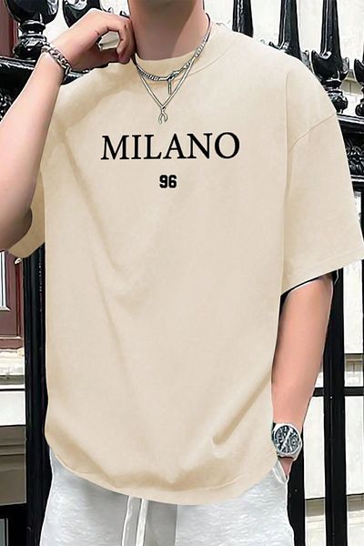 uyguntarz Ανδρικό μπλουζάκι Milano Printed Oversize