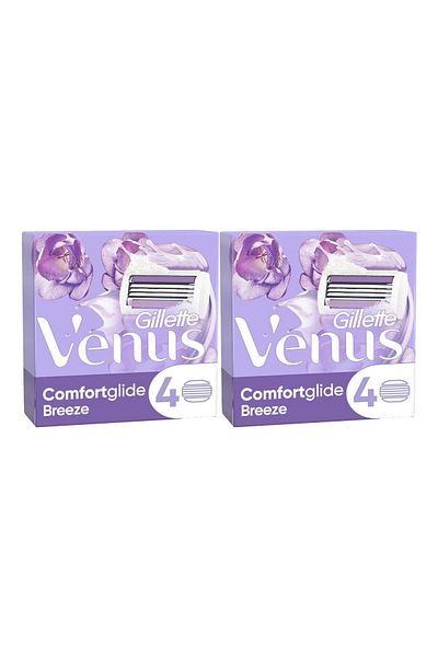 Gillette Venus Breeze Replacement Women's Shaving Blade 8 Pieces (4x2)