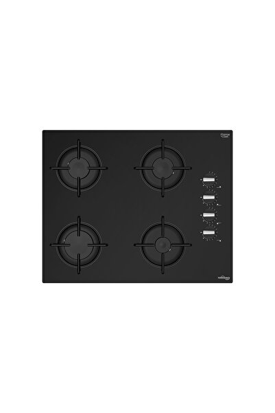 TAO6001BG Ankastre Gazlı Ocak 65 Cm Siyah Cam
