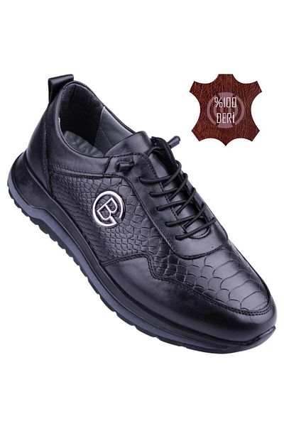 DETECTOR Genuine Leather Special Textured Design Orthopedic Ultra Light Men's Shoes (Premium Series)
