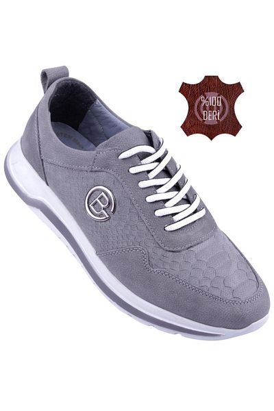 DETECTOR Genuine Leather Special Textured Design Orthopedic Ultra Light Men's Shoes (Premium Series)
