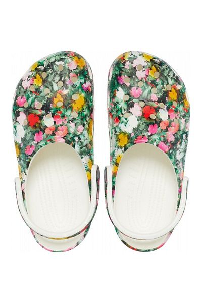 Crocs Saboți Floral Imprimat Clasic