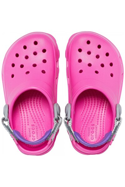 Crocs Saboti kids' classic all-terrain clog - electric pink