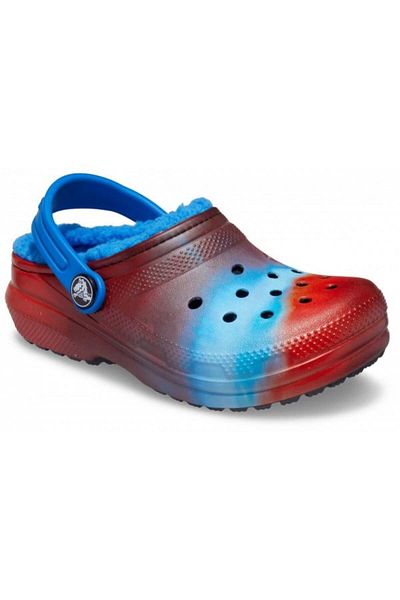 Crocs Sabo i Crocs Copii Clasic cu căptușeală din această lume Saboți 22-23 EU - C6 US Albastru - Bright Cobalt