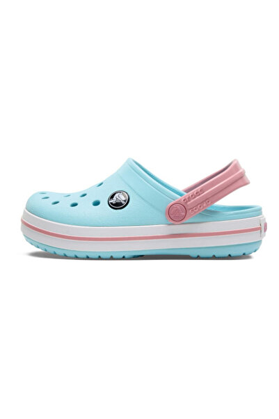 Crocs Saboti crocband kid's new clog - ice blue/white