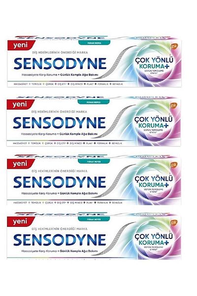 Sensodyne معجون أسنان للحماية الشاملة، نفس منعش، 75 مل
