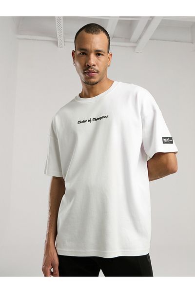 EVERLAST Λευκό ανδρικό μπλουζάκι Champions Collection