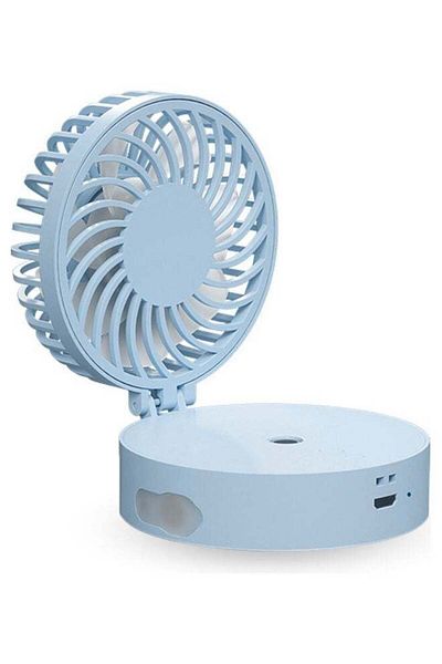 Generic Hanging Neck Small Fan Blue 15x5x10cm