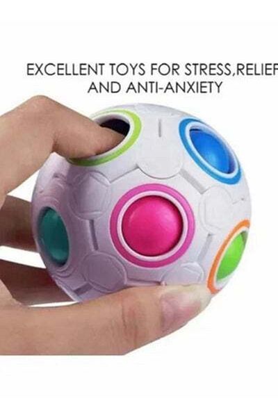HALAMODO 23-Piece Fidget Spinner And Bubble Novelty Toy Set Multicolor