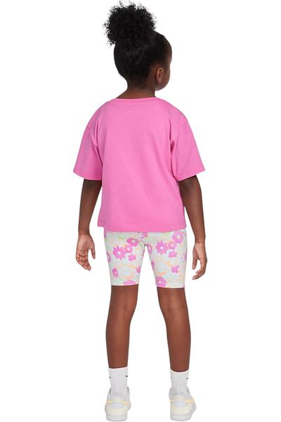 Nike Pantalon scurt și tricou complet pentru bicicletă NIKE Flow-Ral AOP - 36M848-P23