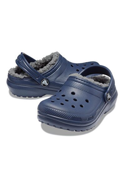Crocs Saboti new classic lined clog kids - navy/charcoal