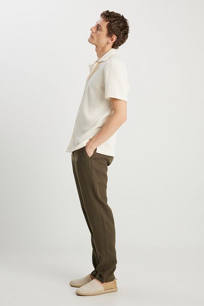 WRANGLER Chino Men's Linen Trousers W 2510479801