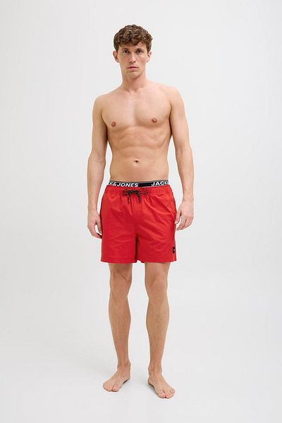 Jack & Jones Ανδρικό λογότυπο Elastic Waist Swim Shorts - Maui