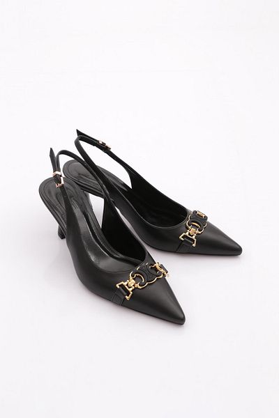 DGN Accesorii de damă Pantofi cu toc negru 9711021085