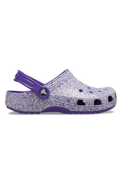 Crocs Saboti Classic Glitter Clog Kids