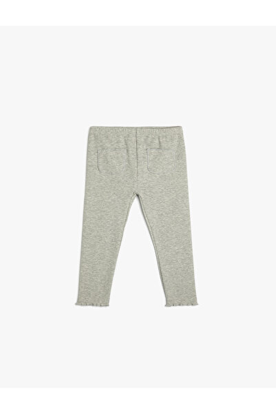 Koton Basic Leggings Pocket Detailed Ribbed