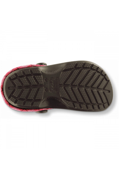 Crocs Saboti Blitzen Winter Plaid Kids - Espresso/Blush