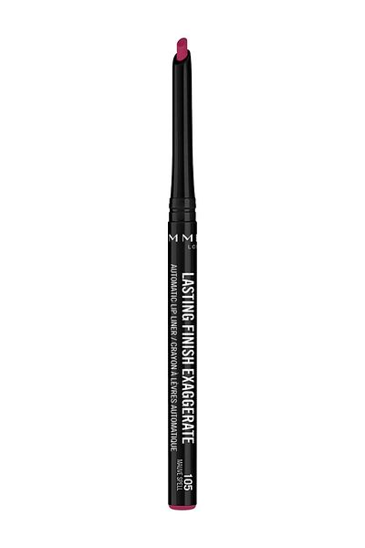 RIMMEL LONDON قلم تحديد الشفاه Mauve Spell - قلم تحديد الشفاه التلقائي ذو اللمسة النهائية